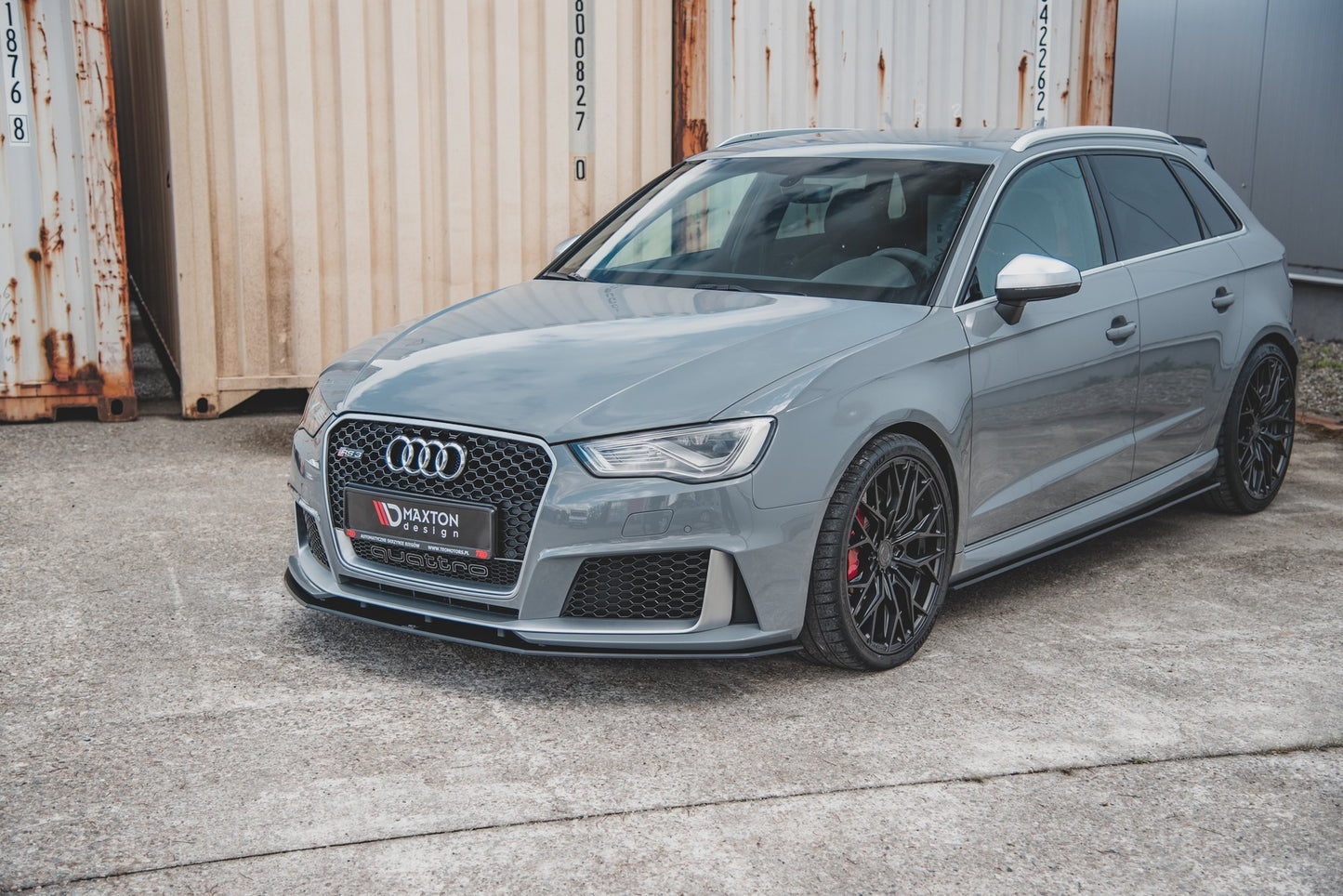Robuste Racing Seitenschweller Ansatz für für Audi RS3 8V Sportback