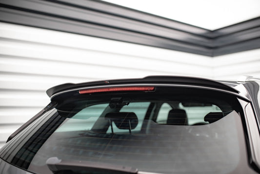Spoiler CAP für Seat Leon FR Sportstourer Mk3 schwarz matt