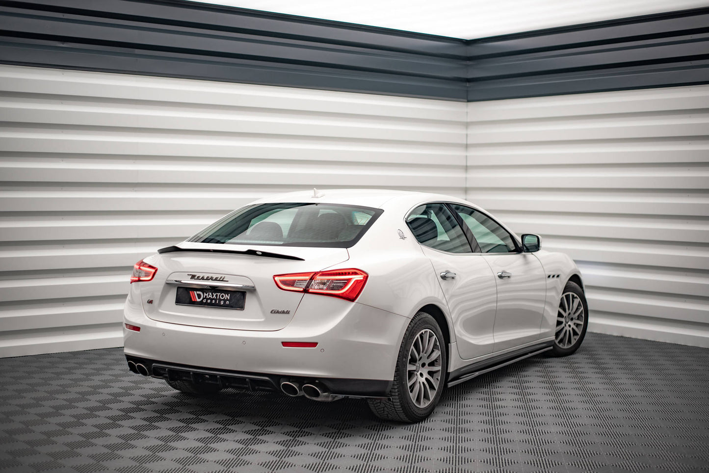 Seitenschweller Ansatz für Maserati Ghibli Mk3 Carbon Look