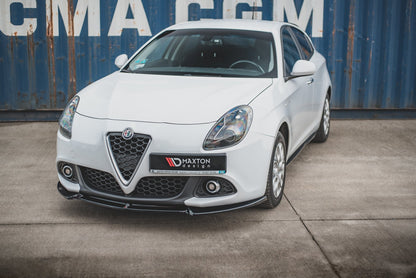 Front Ansatz V.3 für Alfa Romeo Giulietta  schwarz matt
