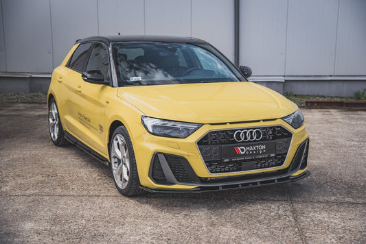 Front Ansatz V.1 für Audi A1 S-Line GB Carbon Look