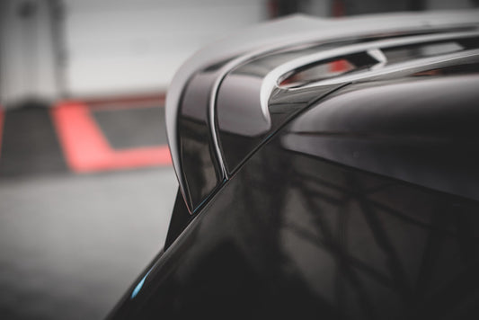 Spoiler CAP V.2 für Volkswagen Golf 8 R-Performance / GTI Clubsport schwarz matt