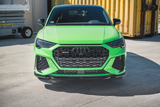 Front Ansatz V.1 für Audi RSQ3 F3 schwarz Hochglanz