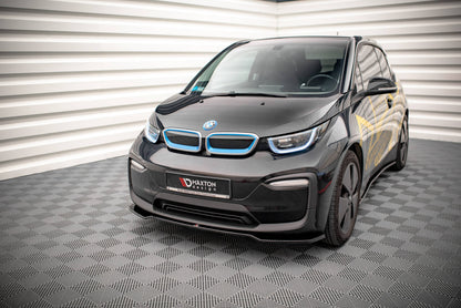 Front Ansatz V.1 für BMW i3 Mk1 Facelift Carbon Look
