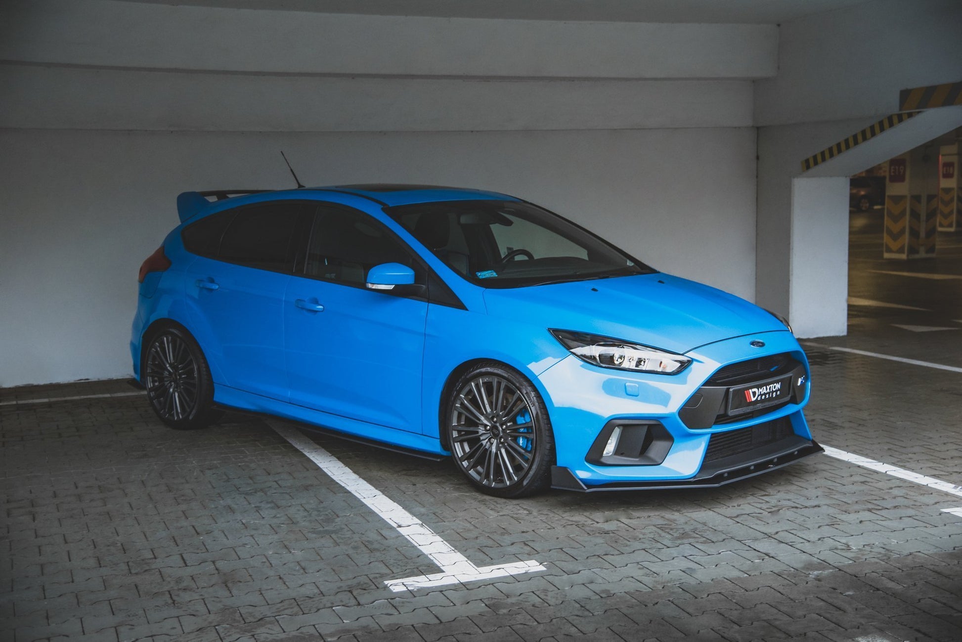 Robuste Racing Seitenschweller Ansatz für für Ford Focus RS Mk3