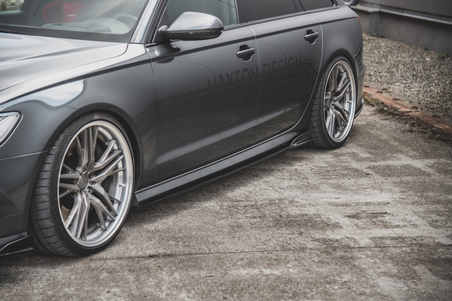 Seitenschweller Ansatz für Audi S6 / A6 S-Line C7 FL