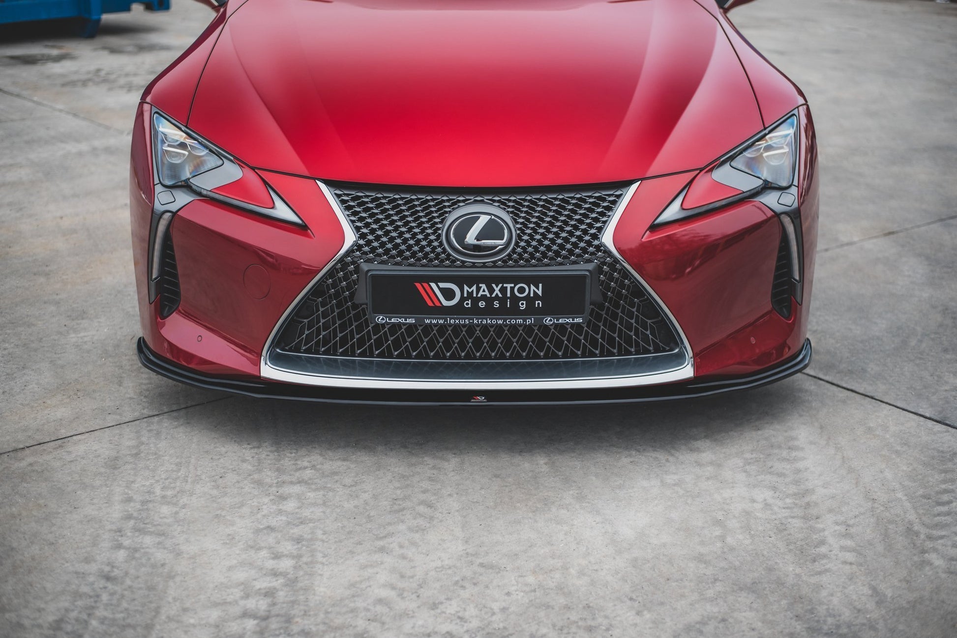 Front Ansatz V.2 für Lexus LC 500 schwarz matt