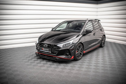 Seitenschweller Ansatz für Hyundai I20 N Mk3 Carbon Look