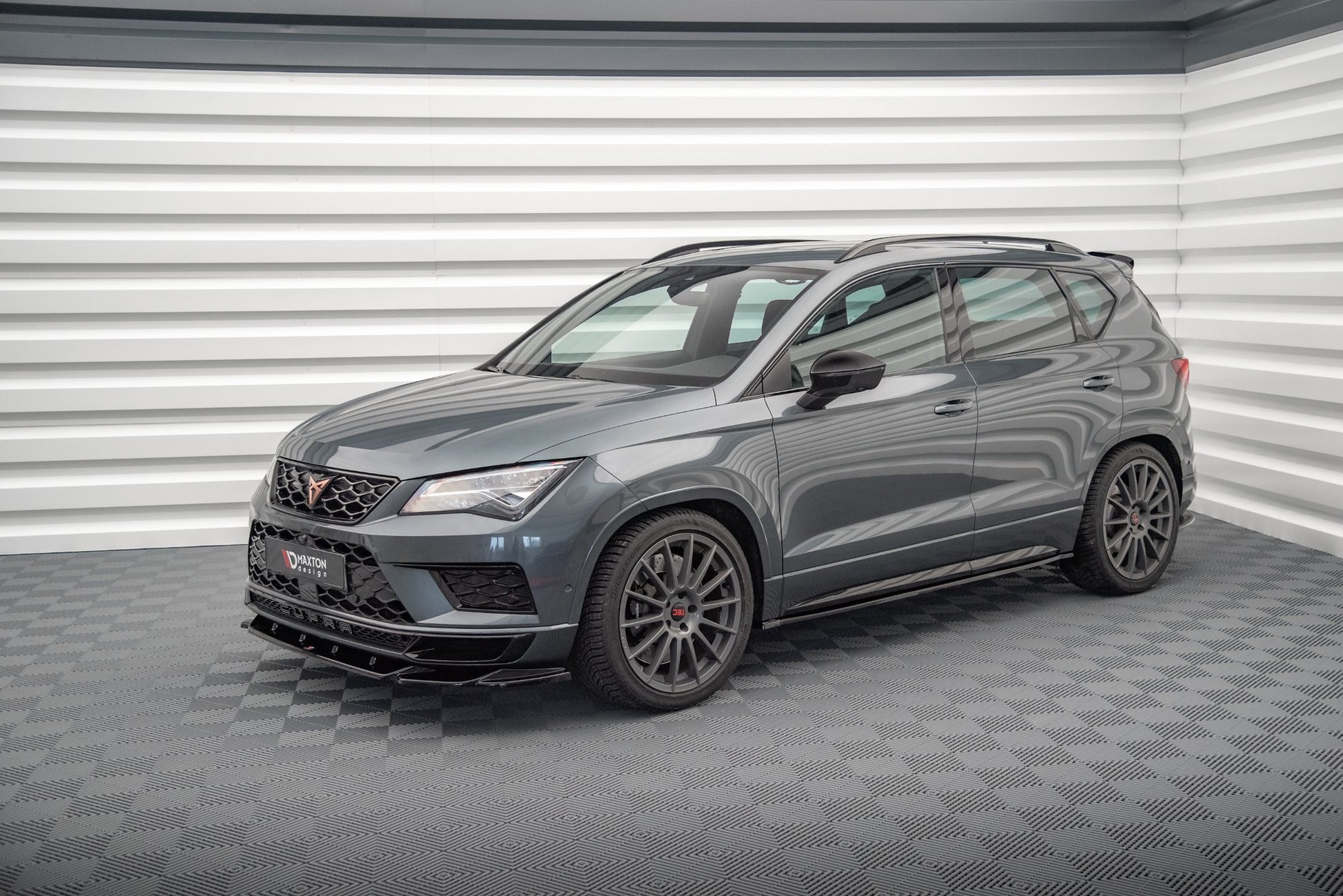 Seitenschweller Ansatz für Cupra Ateca schwarz matt