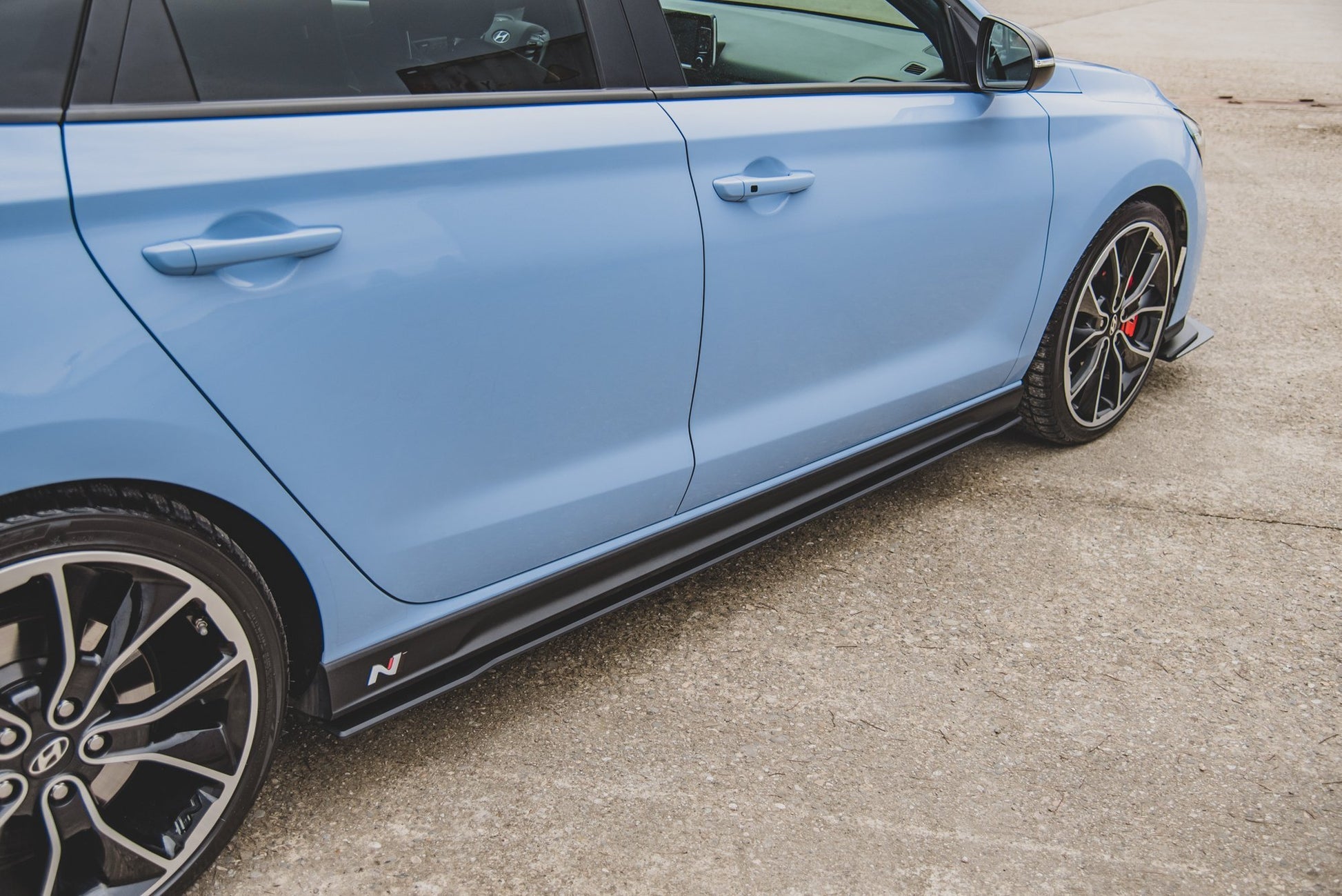 Robuste Racing Seitenschweller Ansatz für für Hyundai I30 N Mk3 / Mk3 FL Hatchback / Fastback