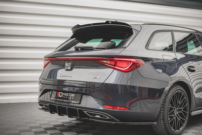 Spoiler CAP für Seat Leon FR ST Mk4 schwarz matt