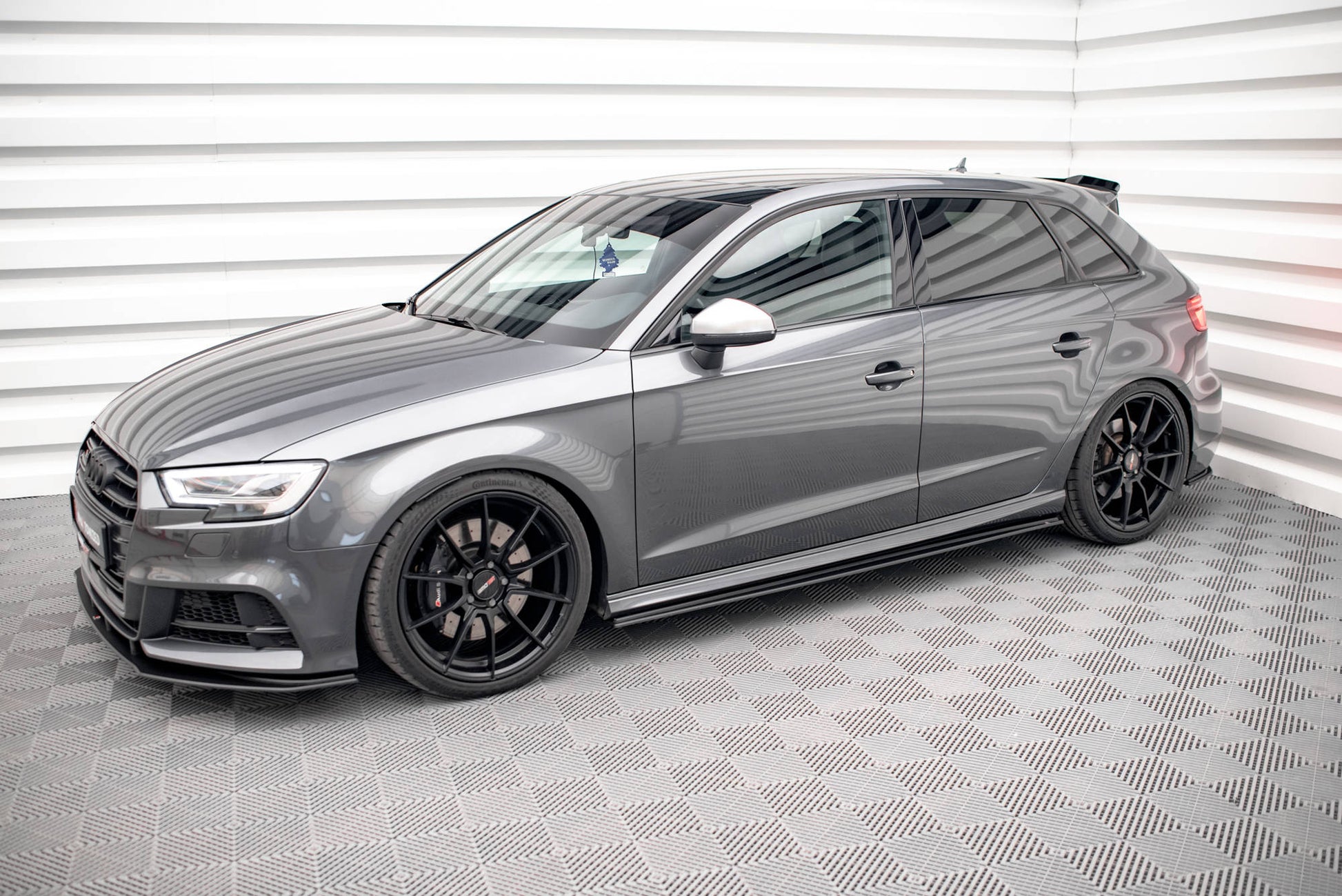 Street Pro Seitenschweller Ansatz für Audi S3 Sportback 8V Facelift