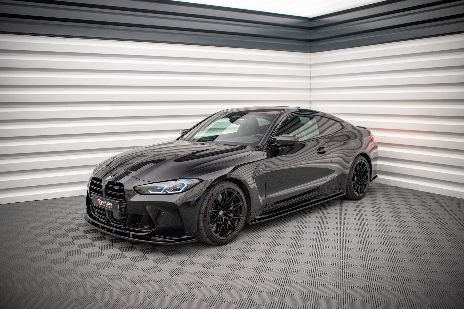 Seitenschweller Ansatz für V.2 für BMW M4 G82 Carbon Look