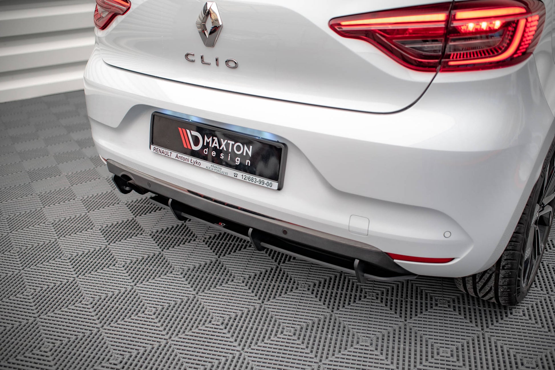 Street Pro Heckschürze für Renault Clio Mk5