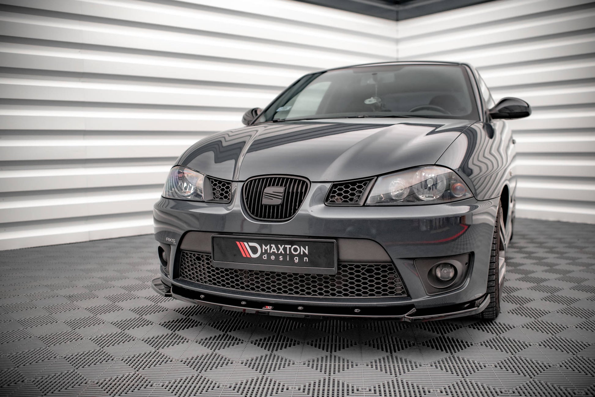 Front Ansatz V.2 für Seat Ibiza Cupra Mk3 schwarz matt