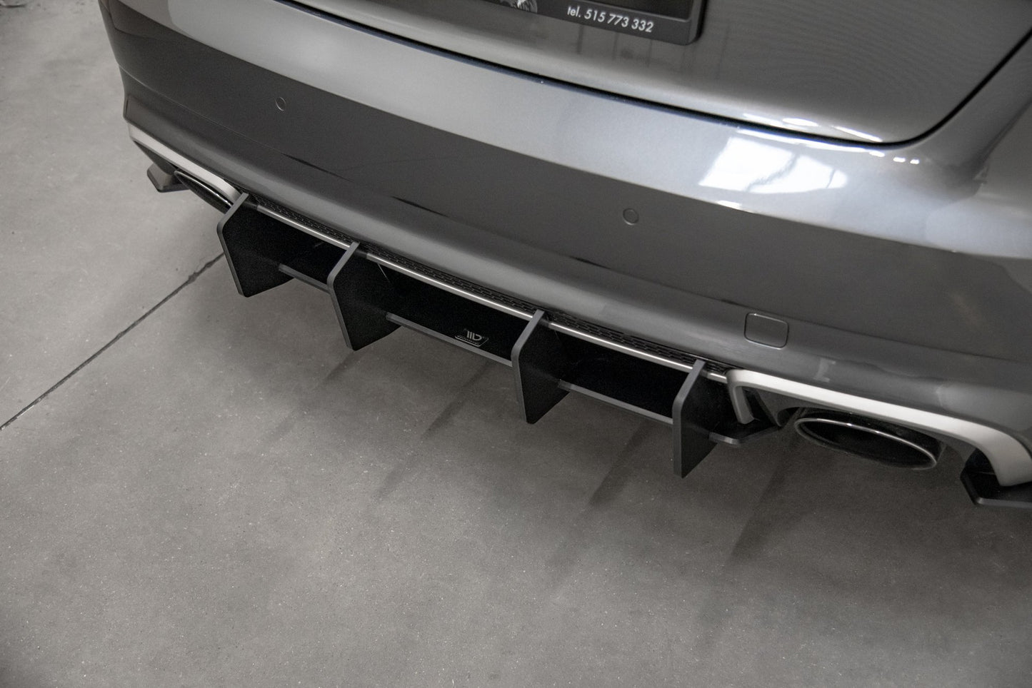 Robuste Racing Heckschürze V.2 für Audi RS3 8V Sportback