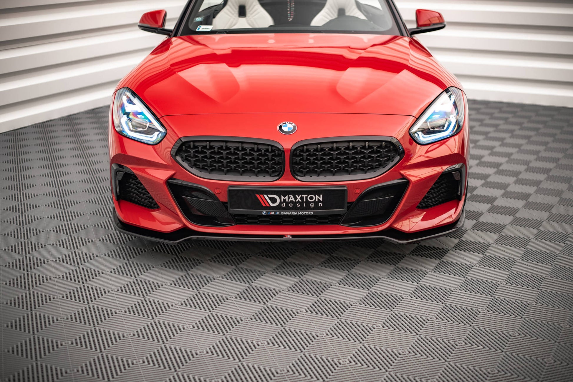 Front Ansatz V.2 für BMW Z4 M-Paket G29 schwarz matt