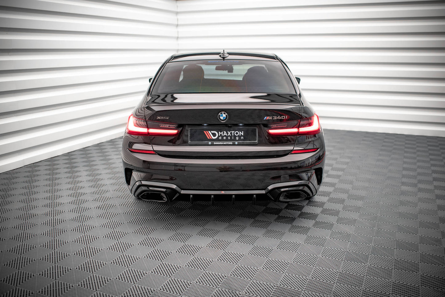 Diffusor Heck Ansatz für BMW M340i G20 / G21