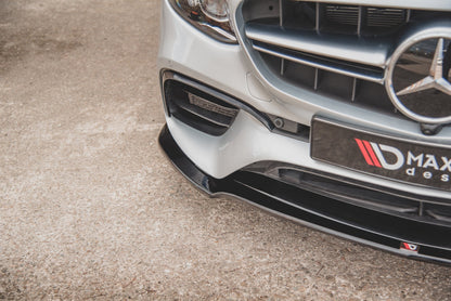 Front Ansatz V.1 für Mercedes-Benz E63 AMG Kombi/Limousine S213/W213 schwarz matt