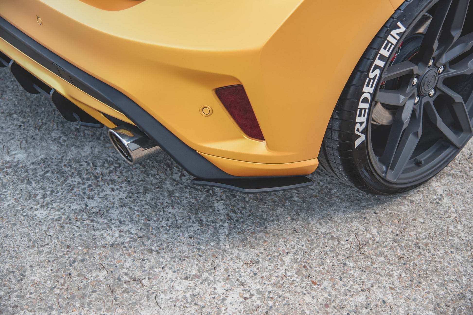 Robuste Racing Heck Ansatz Flaps Diffusor für Ford Focus ST Mk4