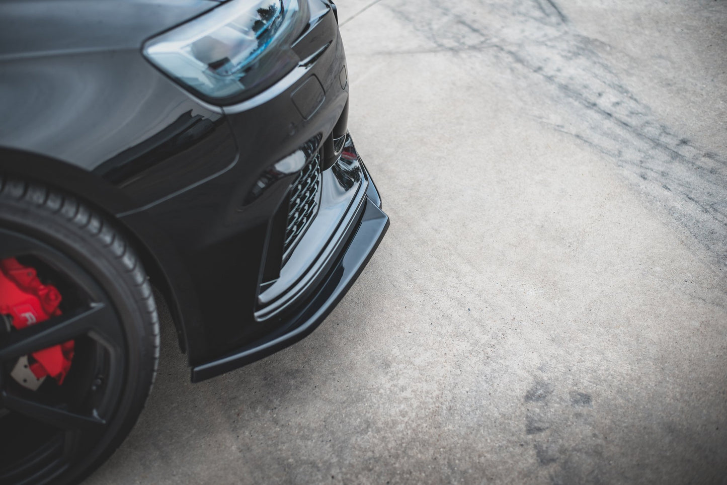 Front Ansatz V.4 für Audi RS3 8V FL Sportback Carbon Look