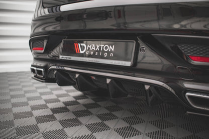 Diffusor Heck Ansatz für Mercedes-Benz GLE Coupe 63 AMG C292 Carbon Look