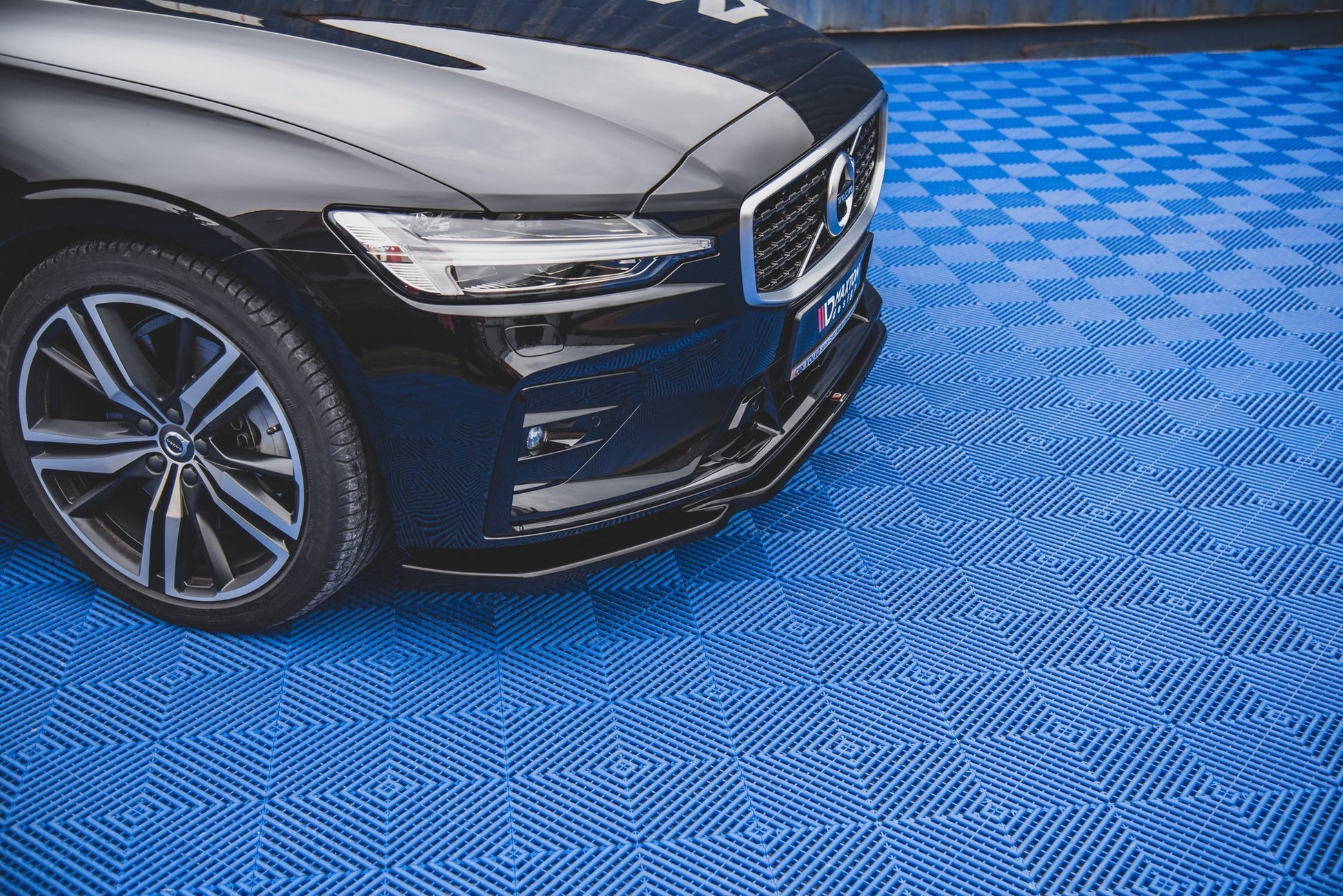 Front Ansatz V.2 für Volvo S60/V60 R-Design Mk3 Carbon Look