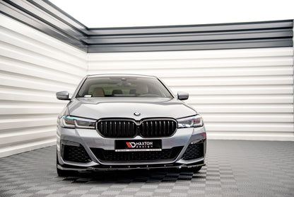 Front Ansatz V.2 für BMW 5er G30 Facelift M-Paket schwarz matt