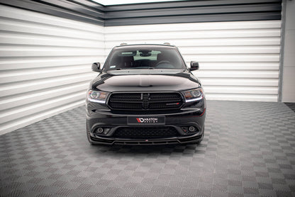 Front Ansatz für Dodge Durango RT Mk3 schwarz Hochglanz