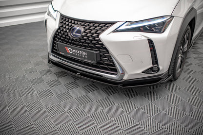 Front Ansatz für Lexus UX Mk1 schwarz Hochglanz