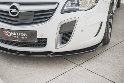 Front Ansatz V.2 für Opel Insignia Mk. 1 OPC Facelift schwarz matt