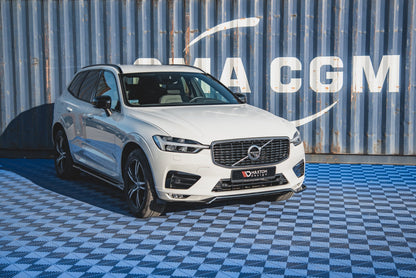Front Ansatz V.1 für Volvo XC60 Mk2 R-Design schwarz matt
