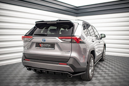Spoiler CAP für Toyota RAV4 Mk5 schwarz Hochglanz
