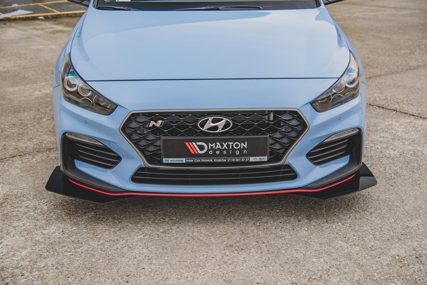 Flaps Hyundai I30 N Mk3 Hatchback / Fastback schwarz Hochglanz