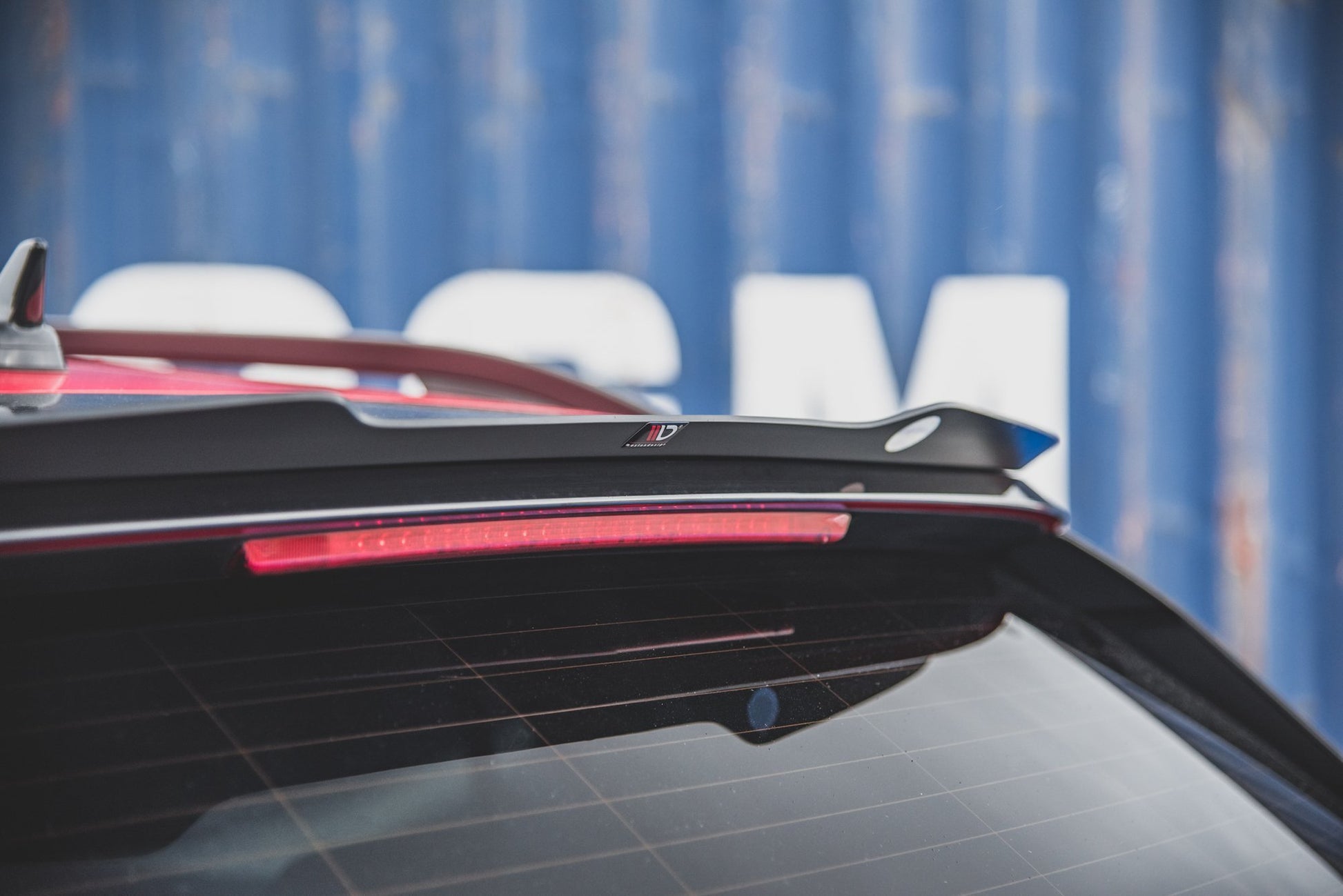 Spoiler CAP für Skoda Kamiq schwarz matt