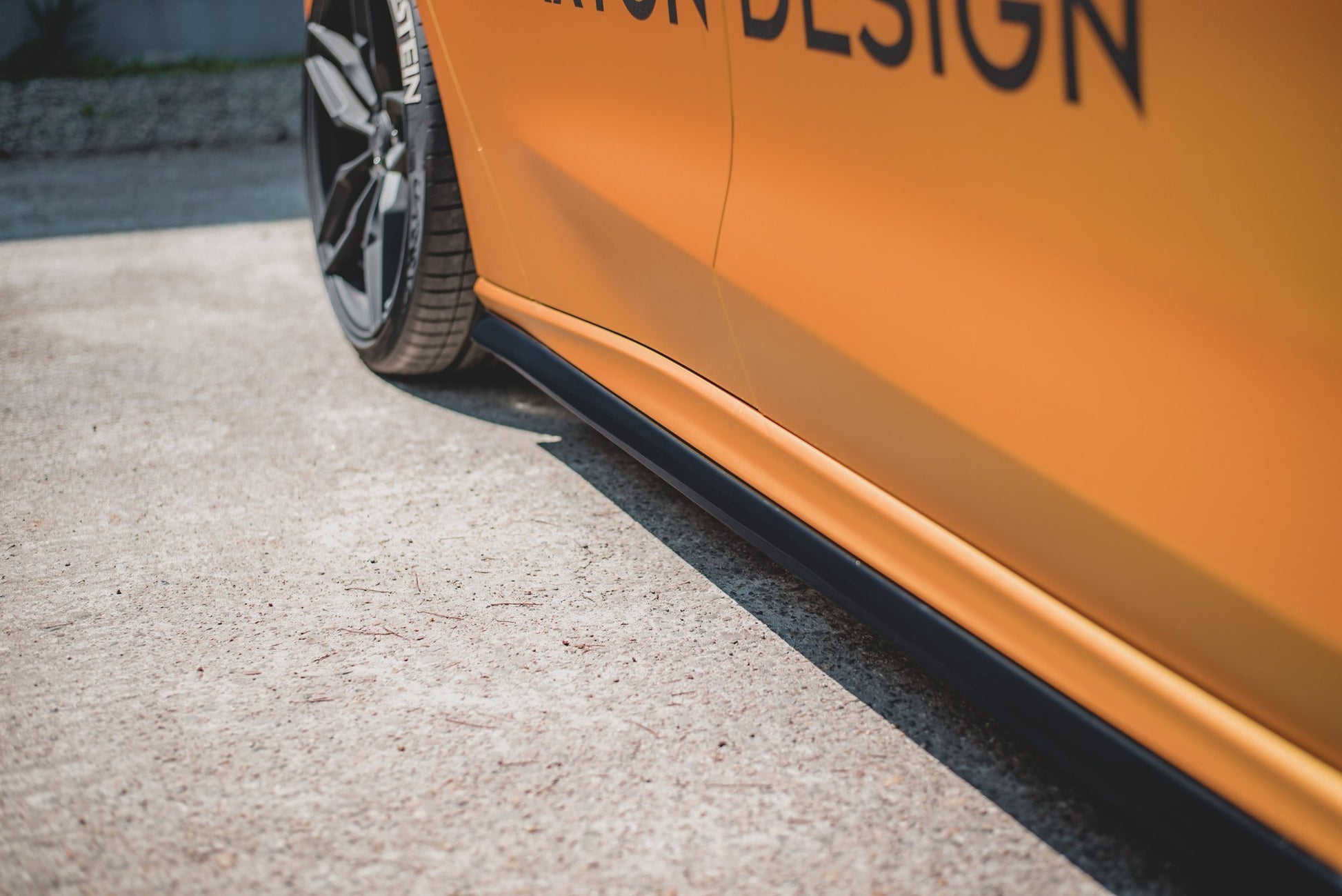 Seitenschweller Ansatz für V.5 Ford Focus ST / ST-Line Mk4 Carbon Look
