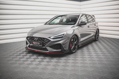 Front Ansatz V.3 für Hyundai I30 N Hatchback/Fastback Mk3 Facelift Carbon Look