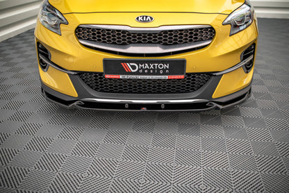 Front Ansatz für Kia XCeed Mk1 schwarz matt
