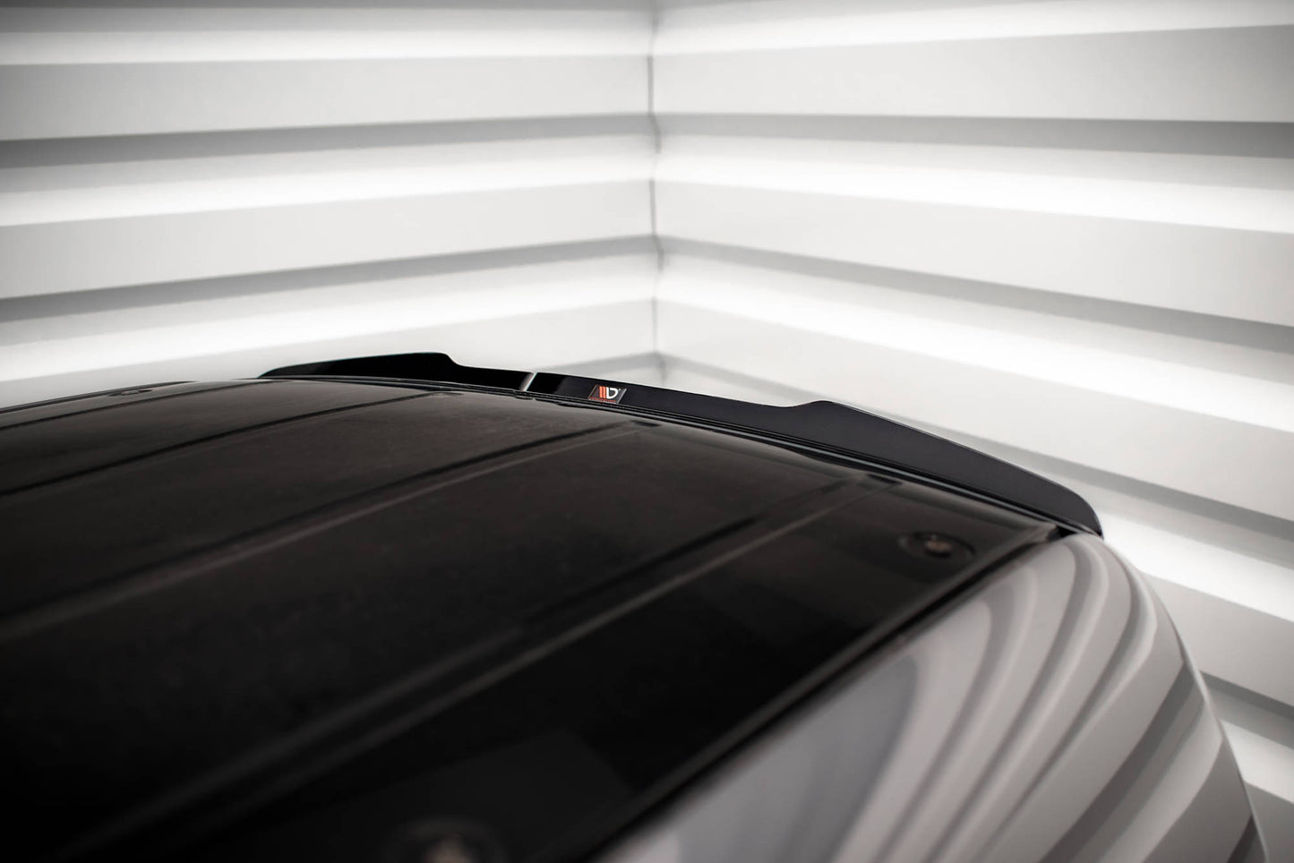 Spoiler CAP für Volkswagen Caddy Mk3 Facelift schwarz matt