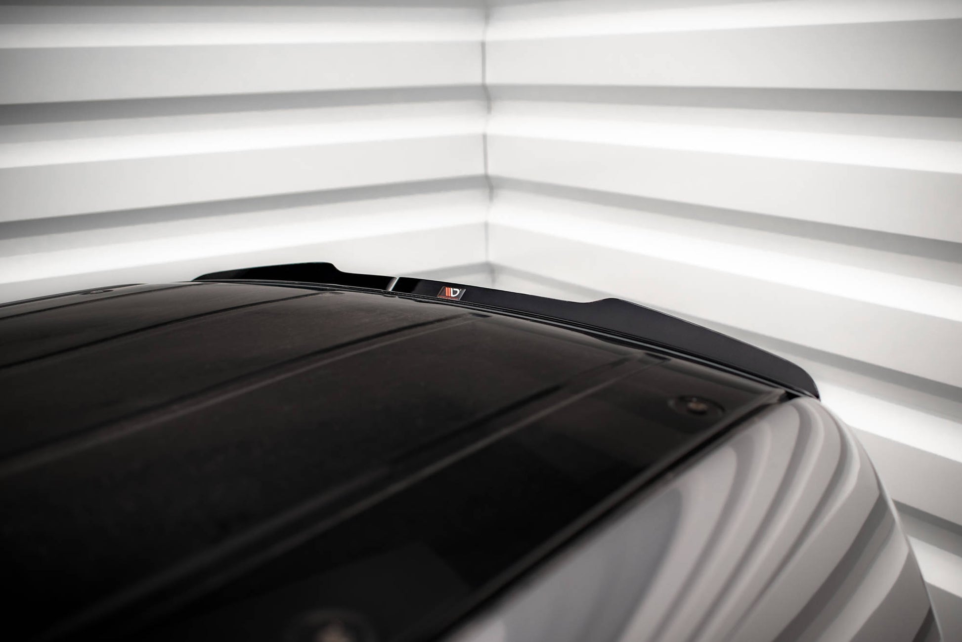 Spoiler CAP für Volkswagen Caddy Mk3 Facelift schwarz matt
