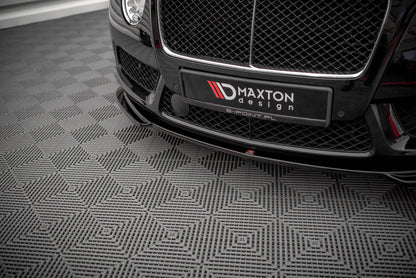 Front Ansatz V.2 für Bentley Continental GT V8 S Mk2 schwarz Hochglanz