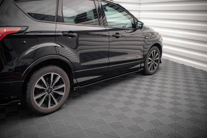 Seitenschweller Ansatz für Ford Escape ST-Line Mk3 Carbon Look