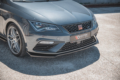 Front Ansatz V.7 für Seat Leon Cupra / FR Mk3 FL Carbon Look