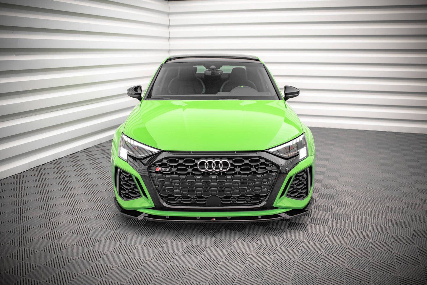 Front Ansatz V.1 für Audi RS3 8Y schwarz matt