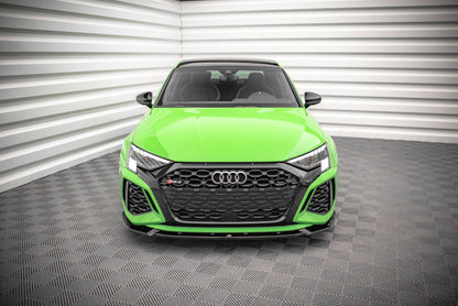 Front Ansatz V.1 für Audi RS3 8Y schwarz matt
