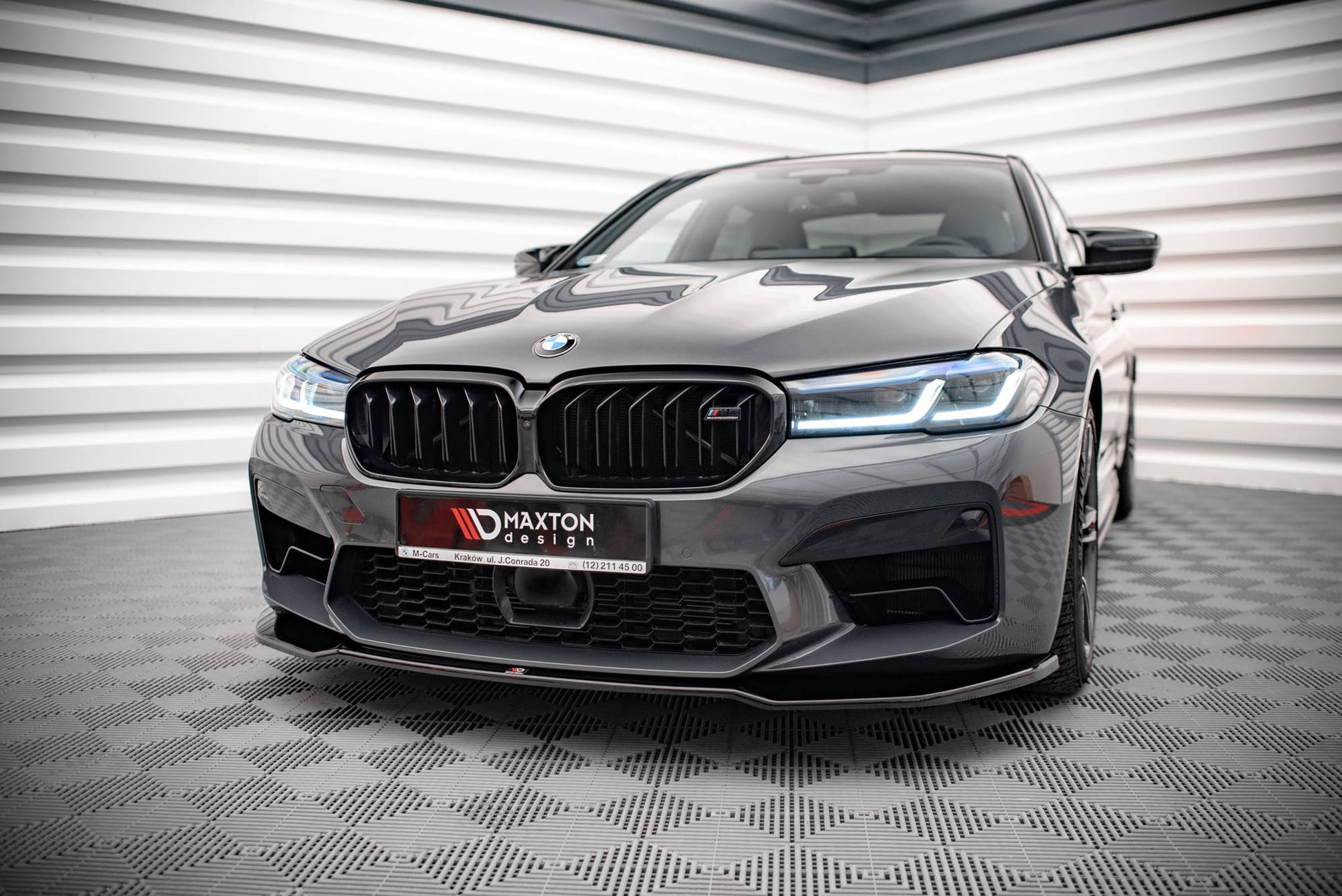 Front Ansatz V.2 für BMW M5 F90 Facelift Carbon Look
