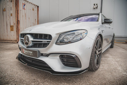 Front Ansatz V.1 für Mercedes-Benz E63 AMG Kombi/Limousine S213/W213 Carbon Look