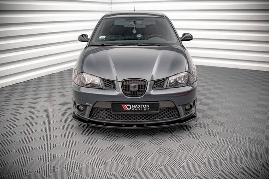 Front Ansatz V.1 für Seat Ibiza Cupra Mk3 schwarz Hochglanz