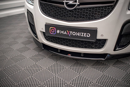 Front Ansatz V.1 für Opel Insignia OPC Mk1 schwarz matt