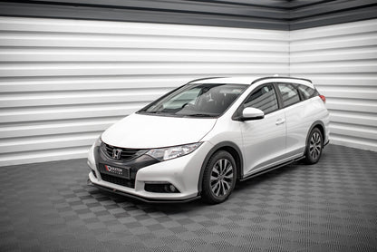 Seitenschweller Ansatz für Honda Civic Mk9 Carbon Look